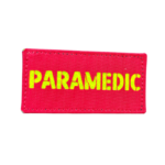 PARAMEDIC Patch – Reflective Velcro Patch