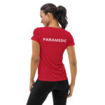 Paramedic RED Women’s athletic t-shirt – Тениска UPF50+ защита - Image 2
