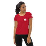 Paramedic RED Women’s athletic t-shirt – Тениска UPF50+ защита